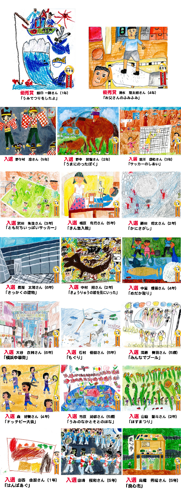 第３１回 全国児童画コンクール 入賞作品ご紹介 土佐